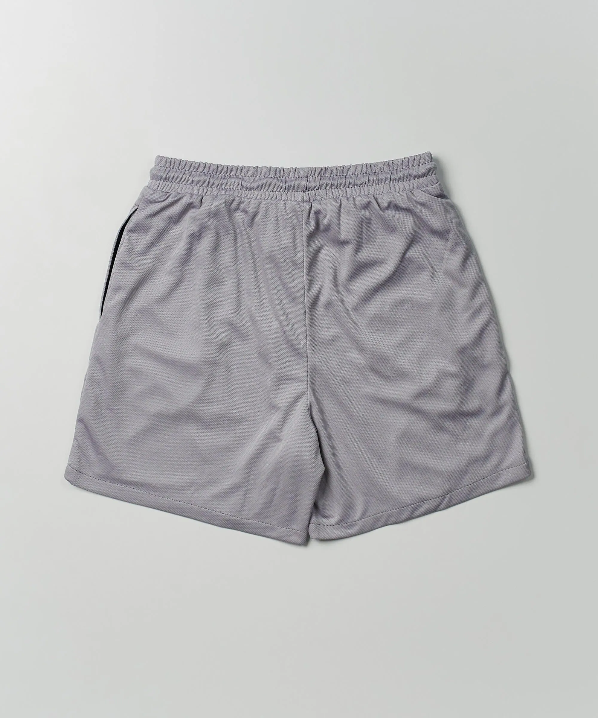 Stay True Multi Print Mesh Shorts - Grey