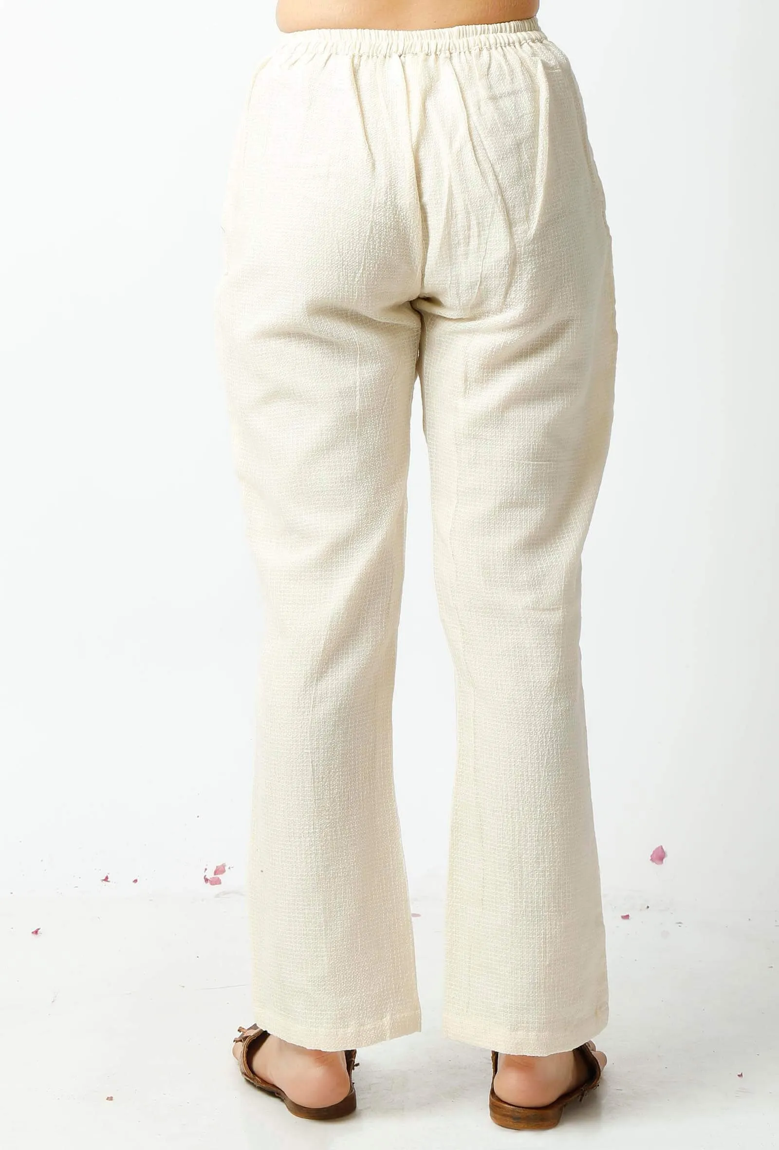 The Summer White Kota Pant