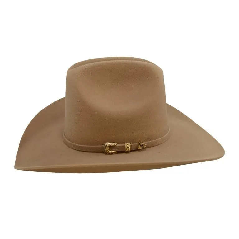 Tombstone 20X Cowboy Felt Hat Sonora Shape Brown TOM-4111