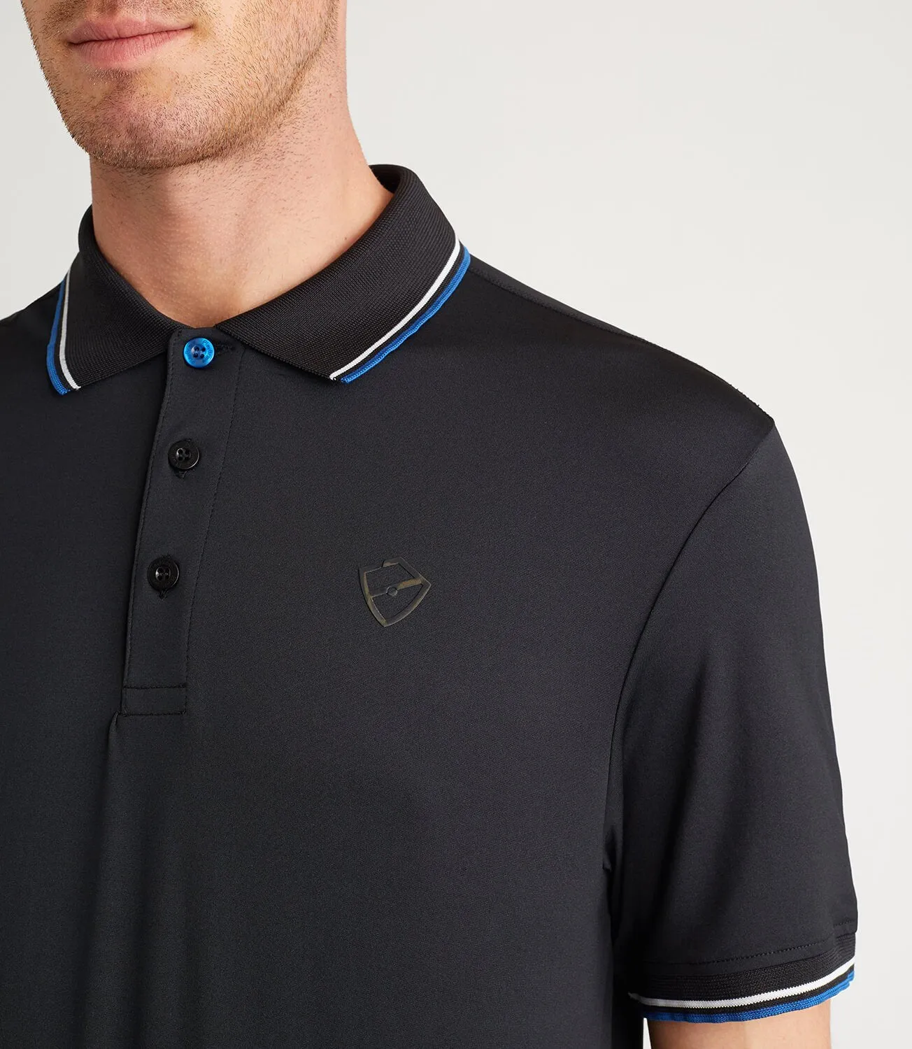 Tour Technical Polo Mens Black