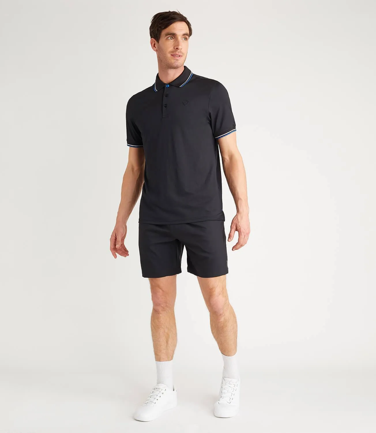 Tour Technical Polo Mens Black