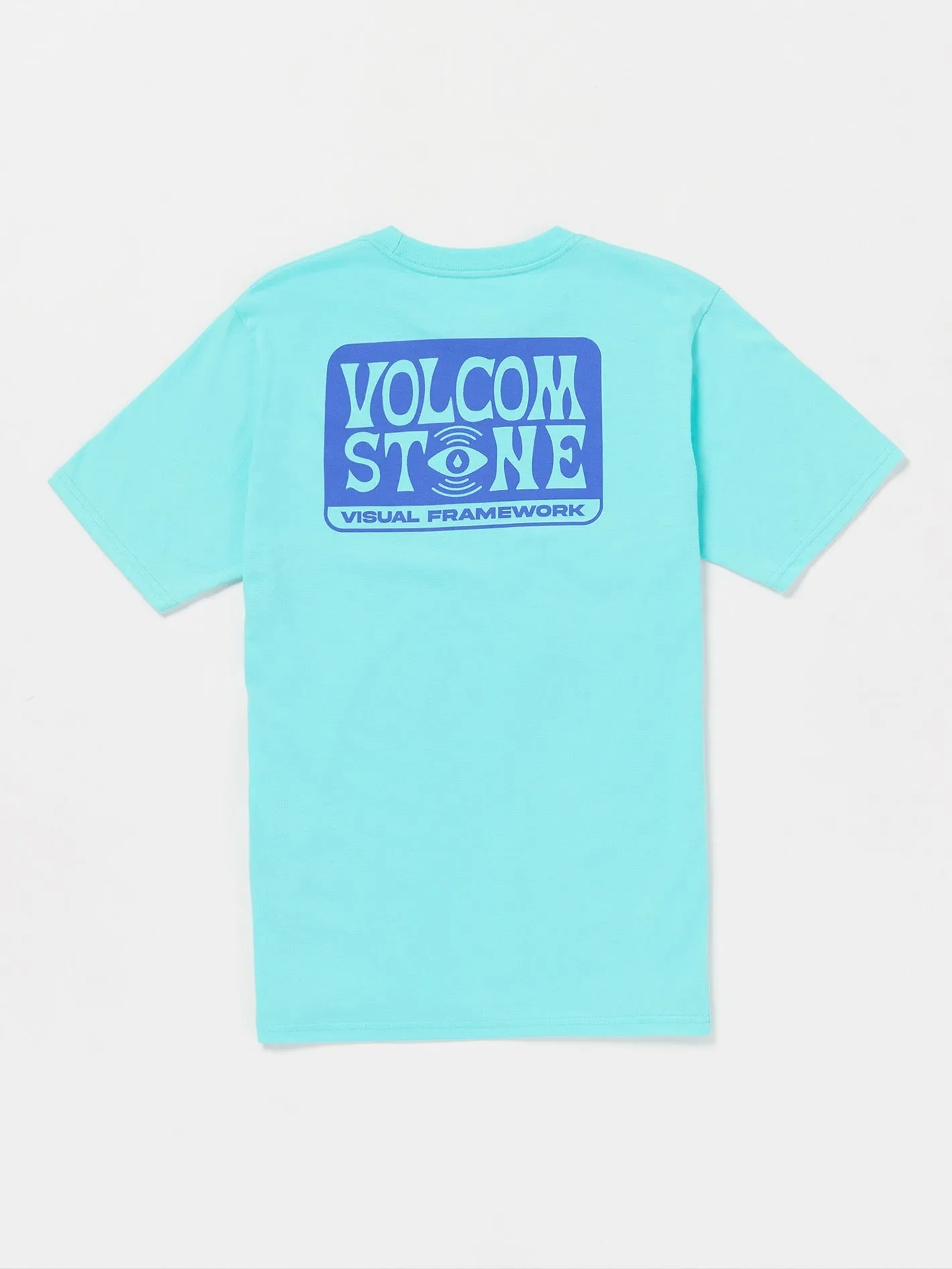 Viz Fray Short Sleeve Tee - Crete Blue